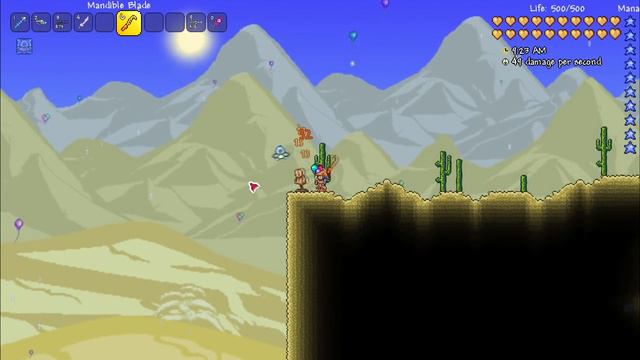 Terraria 1.3.3 // Челюстное лезвие (Mandible Blade) смотреть онлайн