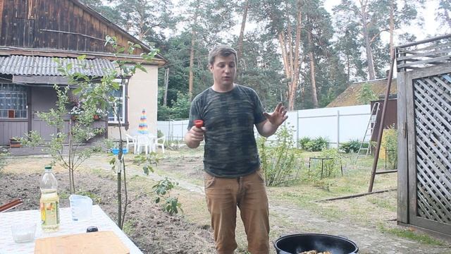 Бюджетных казан кебаб - это просто вкуснятина! Жареная картошка с грибами в казане на костре. смотреть онлайн