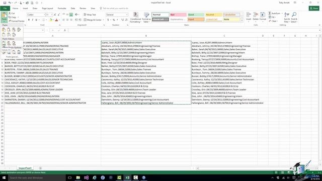 How to Use Text Functions in Microsoft Excel 2016 - Part 1 смотреть онлайн