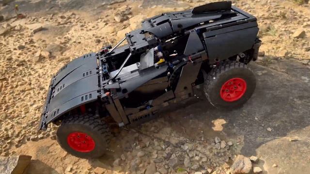 Lego Technic 42160 mod with BuWizz 3.0 смотреть онлайн