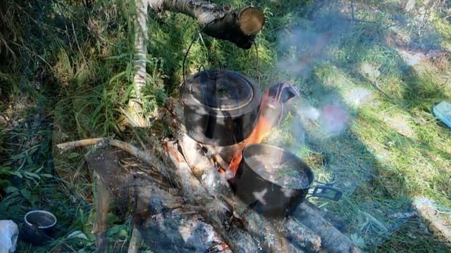 На рыбалку на Чёрную речку за ХАРИУСОМ смотреть онлайн