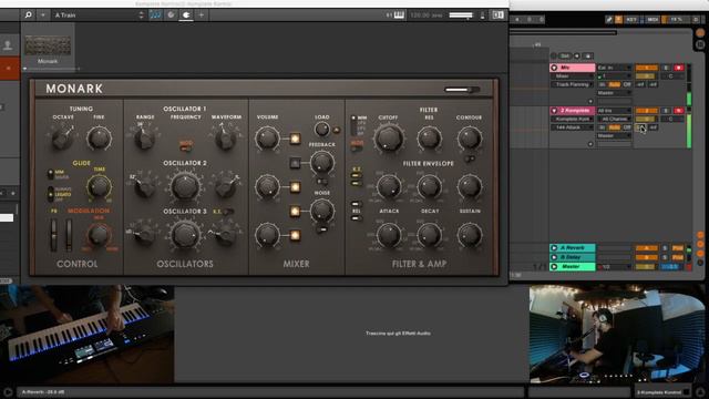 TESTING THE NEW SETUP: Komplete Kontrol MK2, Komplete 10 Ultimate, lights, OBS (Monark) смотреть онлайн