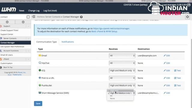 WHM Tutorials Contact_Manager best web host service provider in india смотреть онлайн