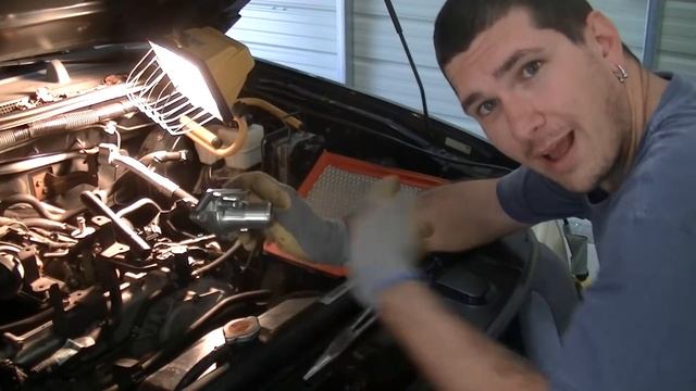 How to Repalce the Thermostat and temperature sensor on a Nissan Xterra 4.0 ( Second Generation ) смотреть онлайн