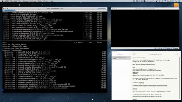 Upgrading CentOS 6.5 to 7.2 смотреть онлайн