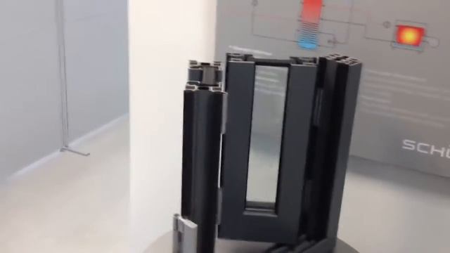 Теплая дверь гармошка Шуко Schuco ASS 70 FD смотреть онлайн