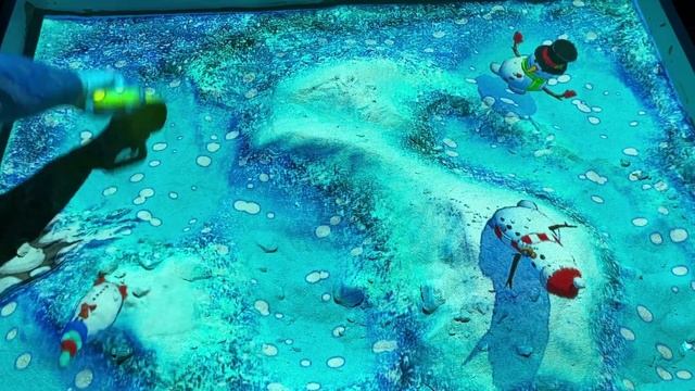 Interactive Augmented Reality Sandbox software - Four seasons смотреть онлайн