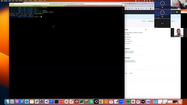 DevOps Mentorship Program - Week 1 - Git & GitHub (#tier-1-group-1) смотреть онлайн