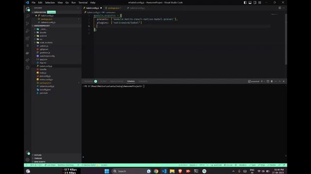 React Native and Tailwind CSS Setup смотреть онлайн