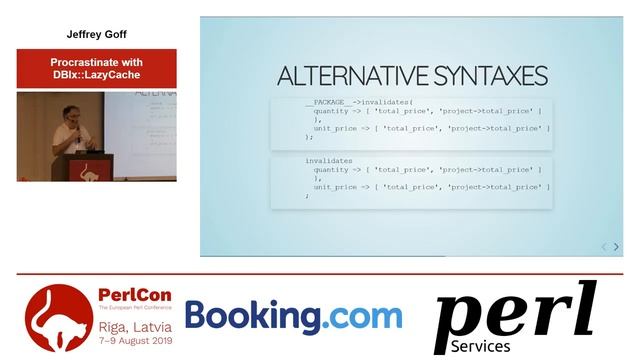 Jeffrey Goff. Procrastinate with DBIx::LazyCache смотреть онлайн