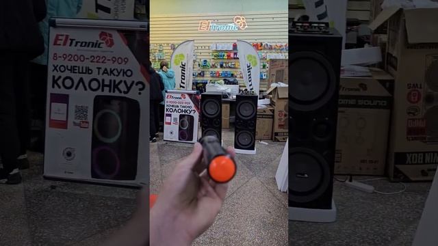 в Грязи для Павла едет мощная стерео колонка ELTRONIC 20-06 с караоке, корпус МДФ смотреть онлайн