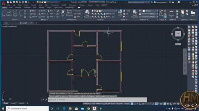 YQArch'' for Automatic furniture in Autocad | complete a project in7 munts '(lesson 8). смотреть онлайн