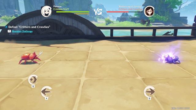 Genshin Impact - Arataki Blazing Armor Beetle Battle Boot Camp (Event) - Day 2 смотреть онлайн