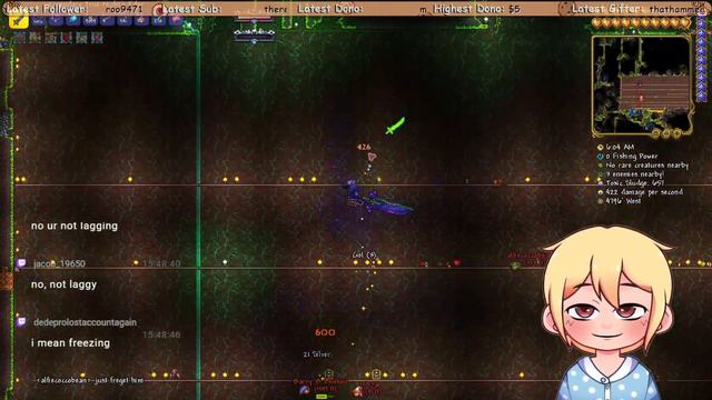 Terraria Calamity Mod Pt. 8 and Amnesia: The Dark Descent Pt. 2 VOD 2023 смотреть онлайн