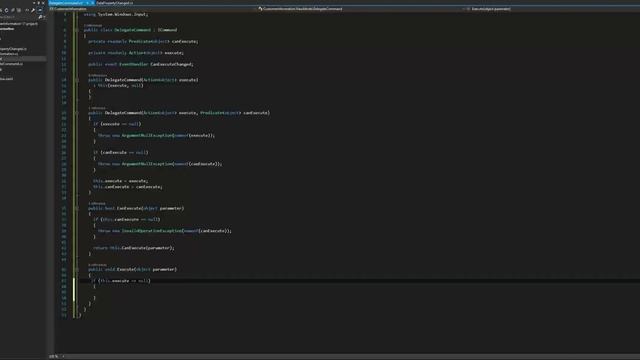 C# WPF MVVM - OnPropertyChanged and DelegateCommand Tutorial смотреть онлайн