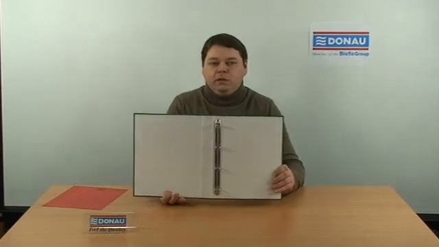 Папки на кольцах Donau смотреть онлайн