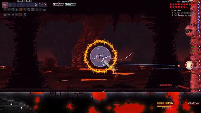 Wall of Flesh Malice Nohit - Ranged - Terraria Calamity Mod смотреть онлайн