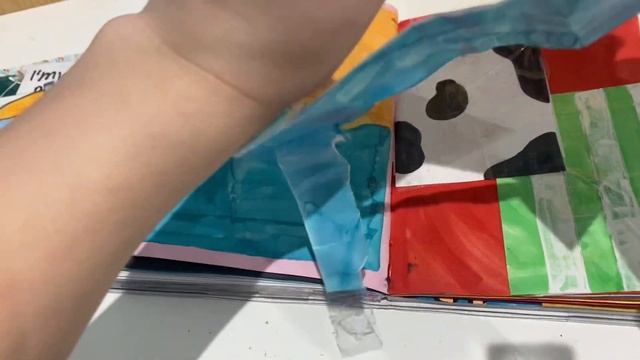 Распаковка бумажных сюрпризов бокс от подруги??? смотреть онлайн