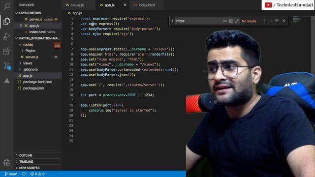 Node JS Express Paytm Payment Gateway Integration ? Live Demo [Source Code] - Technical Suneja ? смотреть онлайн