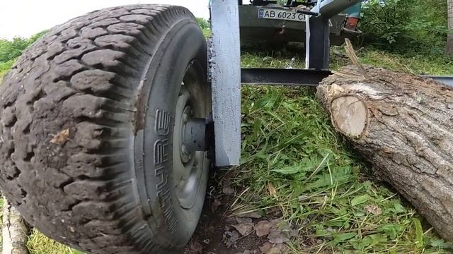 Трелевочная тележка для перевозки бревен смотреть онлайн