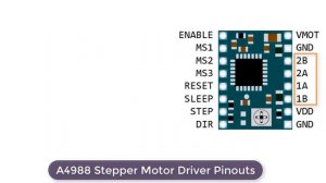 A4988 Tutorial | Control NEMA17 Stepper Motor with A4988 Stepper Motor Driver Module & Arduino