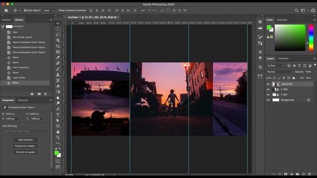 How to Make an Instagram Carousel | Photoshop Tutorial| смотреть онлайн