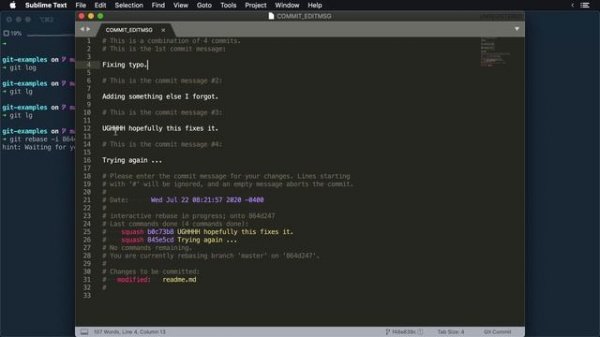 How to Squash Commits in Git