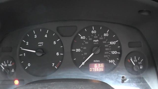 Vauxhall Astra G Engine Start Dashboard смотреть онлайн