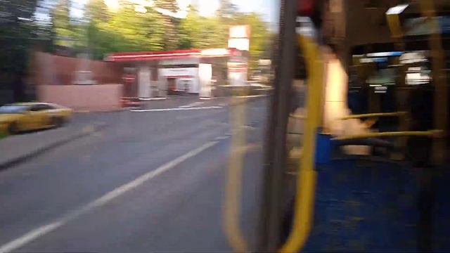 Москва, 6 часов утра, 6-секундная поездка на автобусе. смотреть онлайн