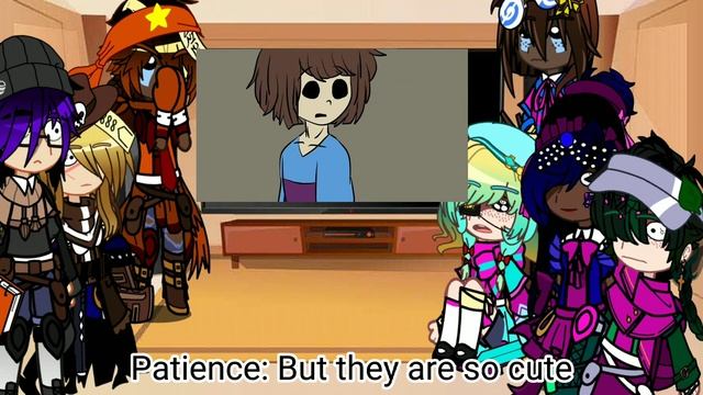 The 7 souls (UNDERTALE) react to Living Situations смотреть онлайн