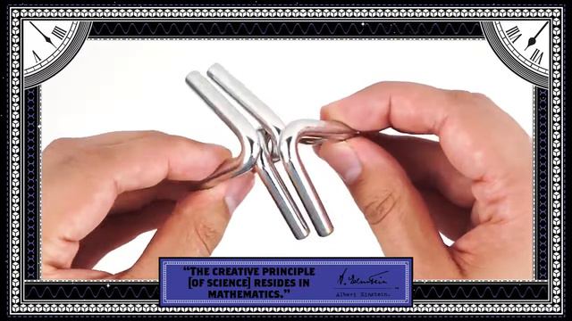 Professor Puzzle - Einstein E=mc2 Metal Puzzles - C Solution смотреть онлайн