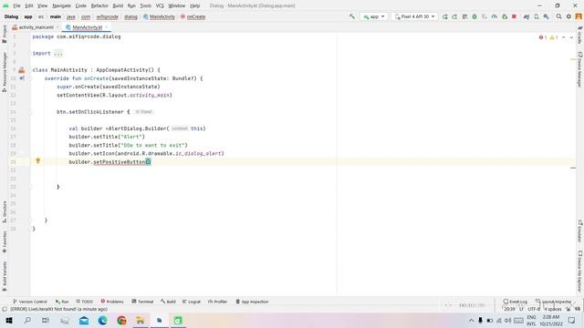Dialog Box in Android Studio using Kotlin - How to Use It in Urdu & Hindi смотреть онлайн