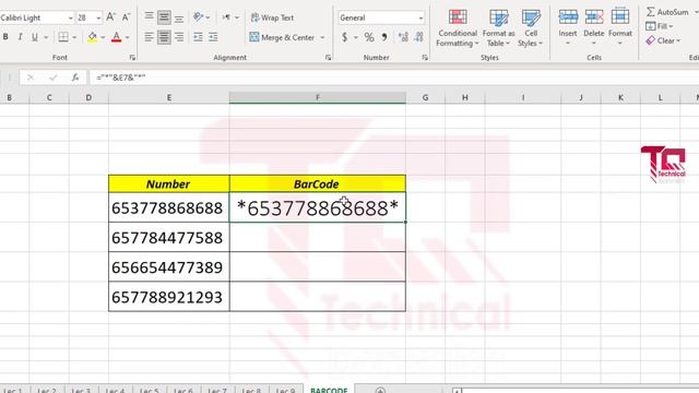 How To Create Barcode in Excel | Spreadsheet Program смотреть онлайн