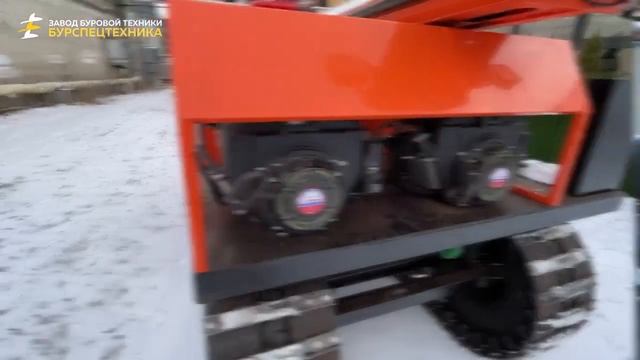 Обзор вездеходной буровой установки СБУ 54М (Видео от ЗБТ) смотреть онлайн