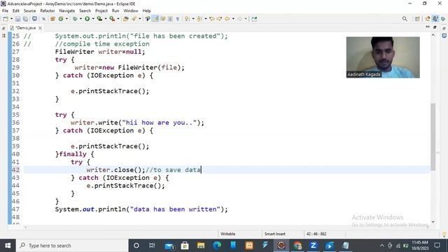 File Handling in Java | How to create File| How to Write data in File |Different way to read Data смотреть онлайн