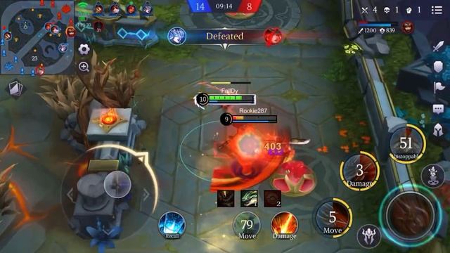 Achilles - Legend of Ace Full Gameplay Ranked Match | #LOA (iOS/Android) смотреть онлайн