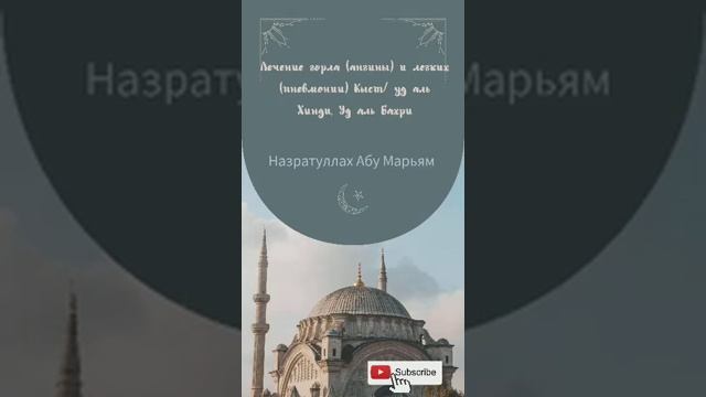 Лечение горла (ангины) и легких (пневмонии) Кыст/уд аль Хинди, Уд аль Бахри / Назратуллах Абу Марья смотреть онлайн