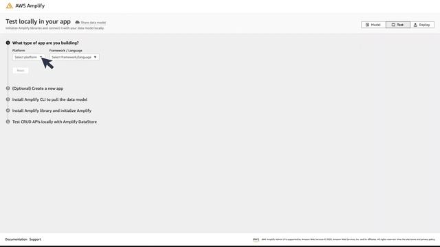 Create an application backend with AWS Amplify смотреть онлайн