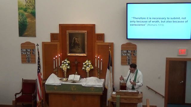 Christian Citizens, Pay All Your Debts!; Romans 13:1-10; 7/02/2023 смотреть онлайн