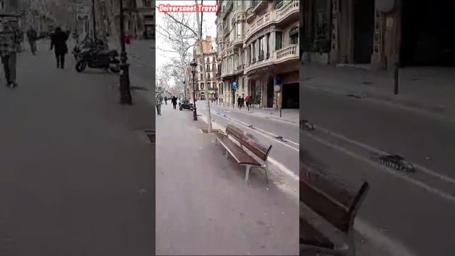 Exploring Gran Via de Les Corts Catalanes, Barcelona: A Vibrant Urban Experience смотреть онлайн