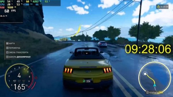 The Crew Motorfest РАЗМЕР КАРТЫ едем вокруг острова