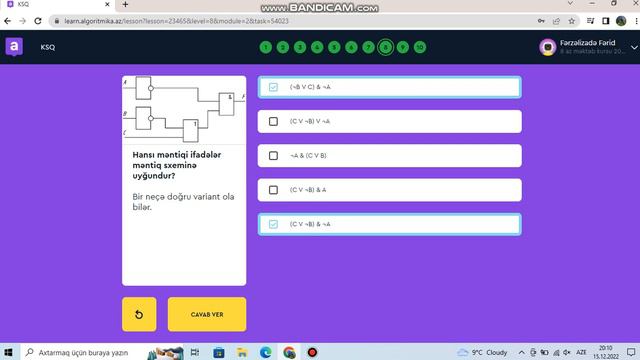 Rəqəmsal Bacarıqlar 8 Ci Sinif. Modul 2 Ksq 2