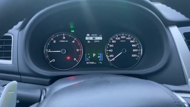 PAJERO SPORT - меню настроек смотреть онлайн