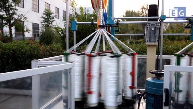 Канатоплетельная машина GD265 смотреть онлайн