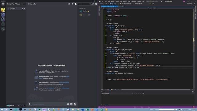 Discord XP Leveling system - [ Python BOT tutorial ] смотреть онлайн