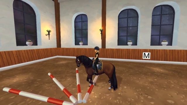 Прогресс в тренировках/ Hunter/ Star stable/ RRP/ Harper Starham смотреть онлайн