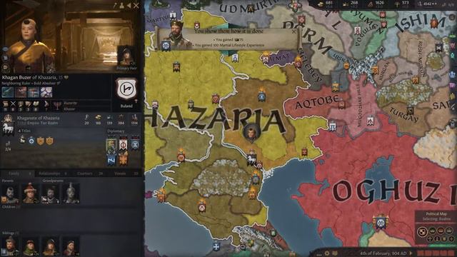 Khazaria has Fallen - Rise of the Turks - Crusader Kings III: Royal Court - Part 3 смотреть онлайн