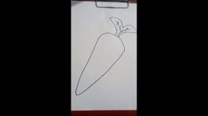 drawing for kids.легкий рисунок для детей.5 minutes art drawing.vegetables ice cream peacock drawin