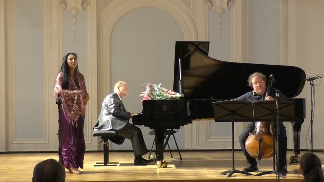 Marena MOSH (vocal) Alexander MALKUS (piano) Andrey Spiridonov (cello) Марлена МОШ (вокал) смотреть онлайн