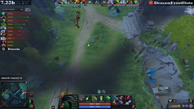 Iceberg [Viper] vs [Pugna] ► Russian Ranked ► Dota 2 7.22h смотреть онлайн